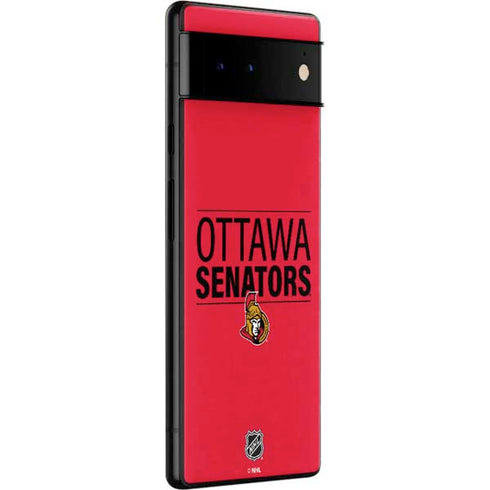 NHL Ottawa Senators Lineup Google Pixel 6 Skin